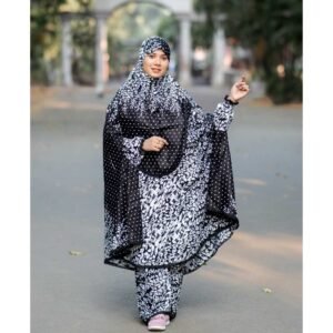 Alternative view of Khimar with plaju  - Code 230