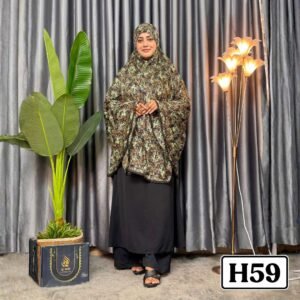 Salat Hizab With Nikab  - H59