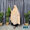 Georgette Semi Long Zilbab - J03