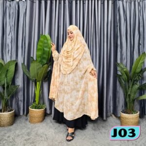 Georgette Semi Long Zilbab - J03