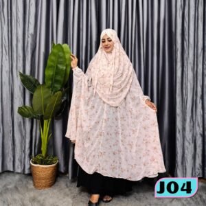 Georgette Semi Long Zilbab - J04