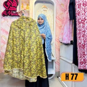Salat Hizab With Nikab  - H77